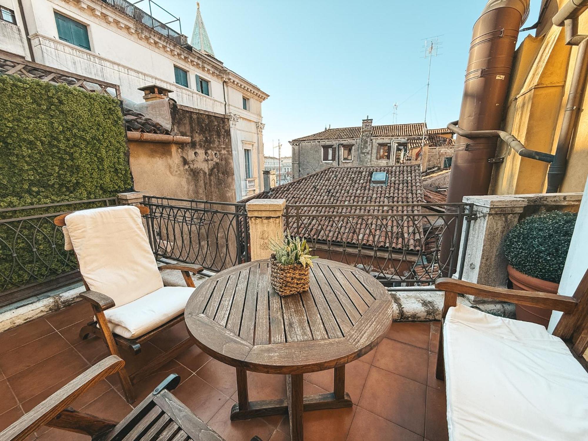 Attic Terrace San Mark Square View Venecia Exterior foto